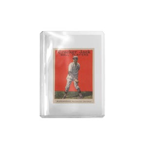 1914 Grover Cleveland Alexander #37 Cracker Jack Baseball Card Reprint – Mint Condition Faithful Rendition