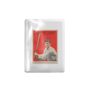 1914 Joe Jackson #103 Cracker Jack Baseball Card Reprint – Mint Condition Faithful Rendition with Protective Sleeve & Top Loader