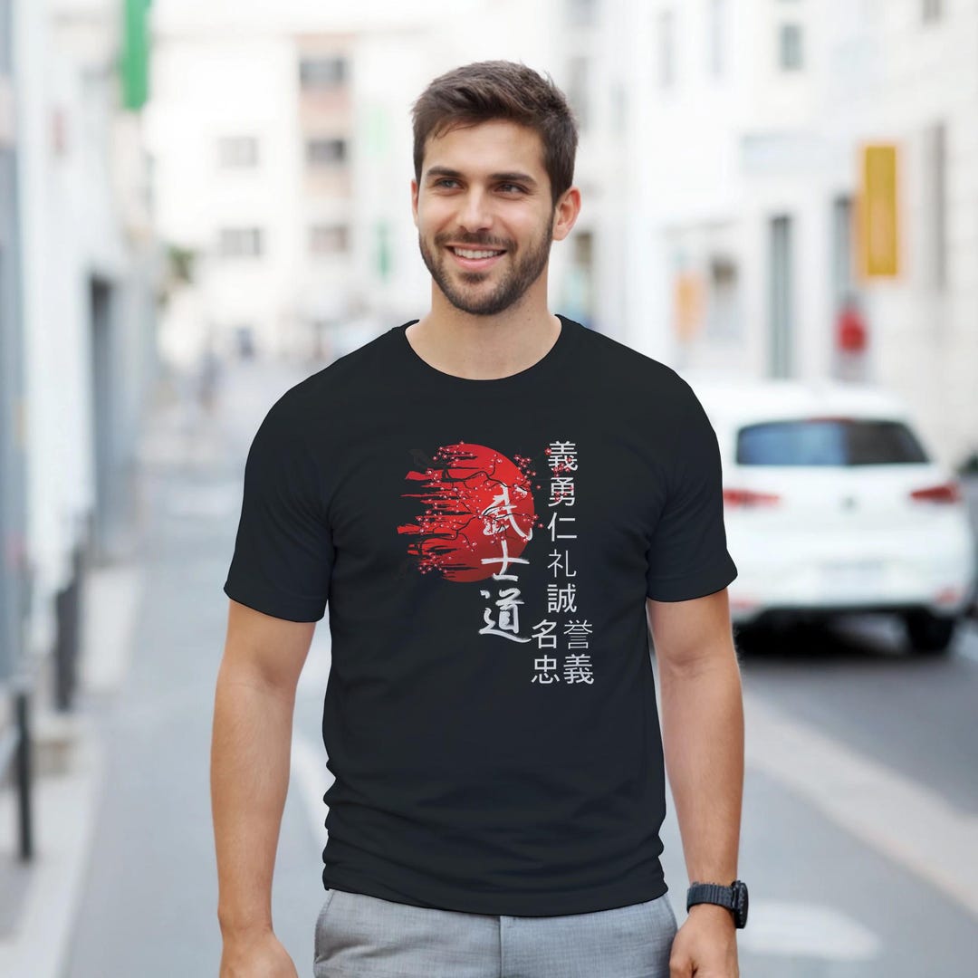 Japanese Vintage Bushido Streetwear- Unisex T-shirt - Etsy
