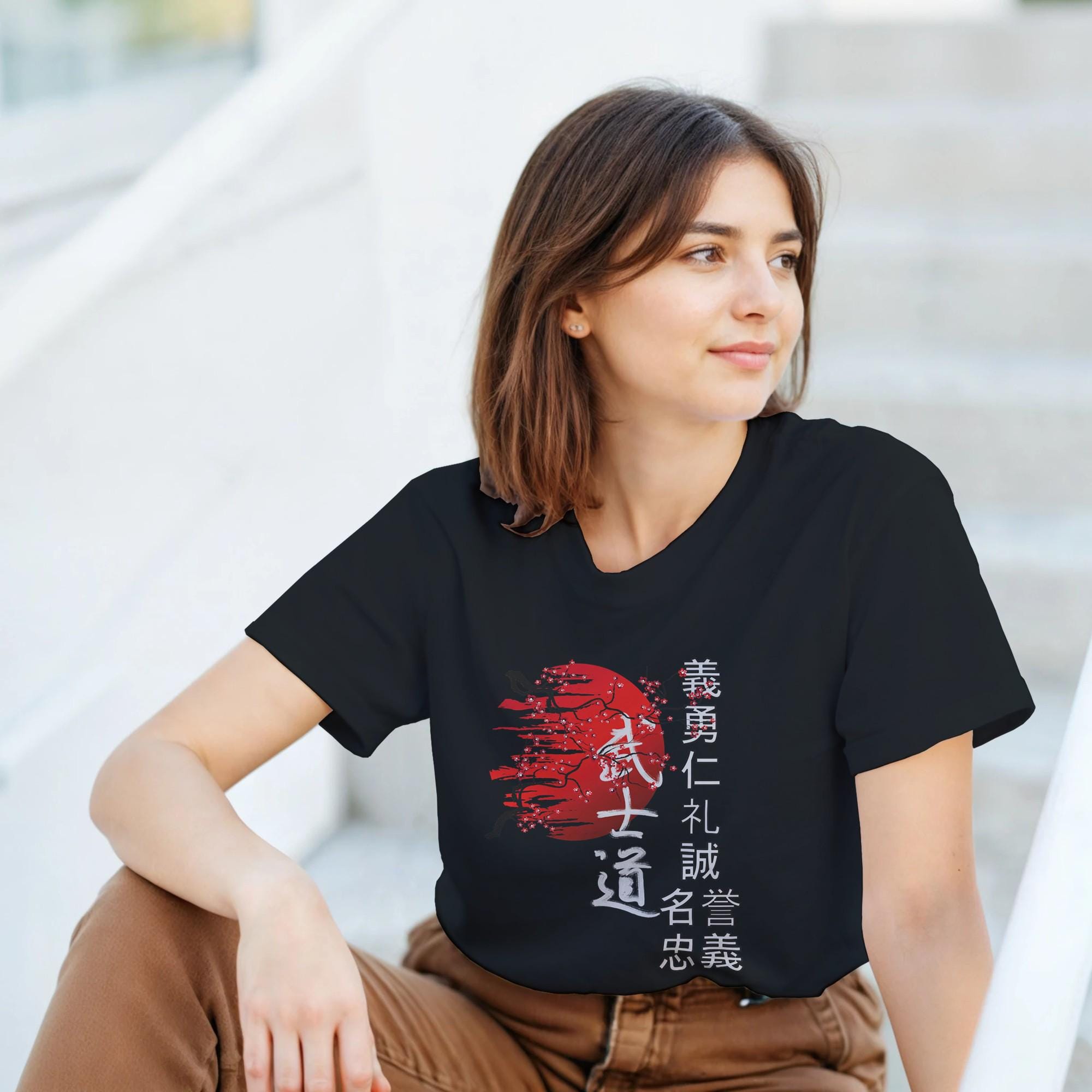 Japanese Vintage Bushido Streetwear- Unisex T-shirt - Etsy