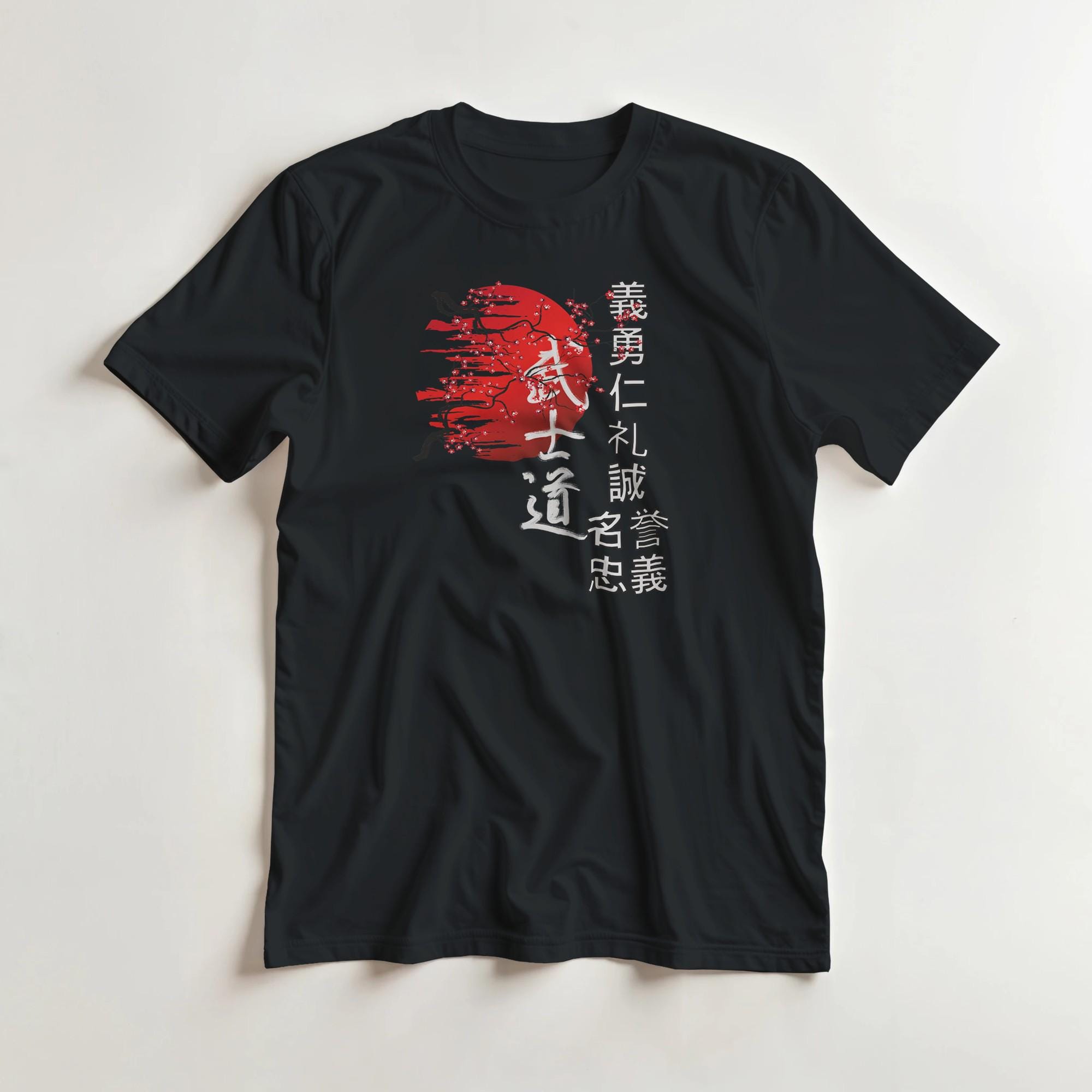 Japanese Vintage Bushido Streetwear- Unisex T-shirt - Etsy