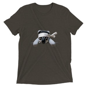 Triblend Unisex T-Shirt mit Rundhalsausschnitt