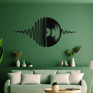 Record Metal Wall Art Classic Decor Music Band Art Hand Made Decoration Gift İdea Wall Sign Anniversary Gifts Ancient Art Wall Decor Gift