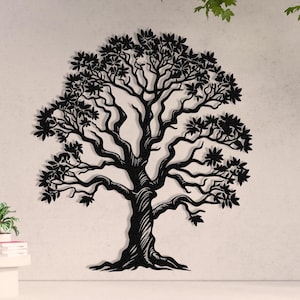 tree of life metal wall art home decor large tree decor outdoor gifts nature decor home gift kitchen gift seasonal decor metal wall art tree