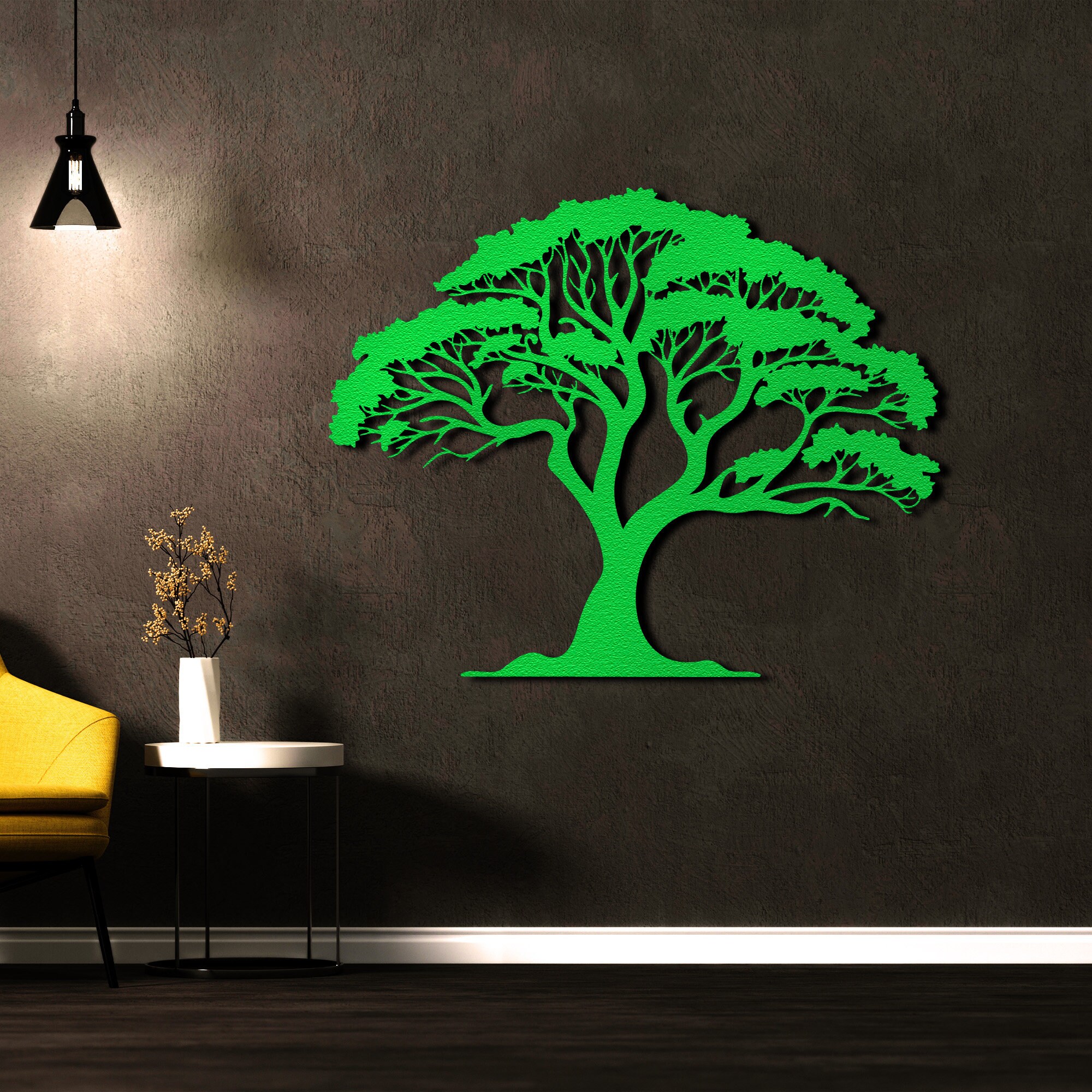 Tree Decor Metal Wall Art Tree Decor Extra Large Metal Africa Decor ...