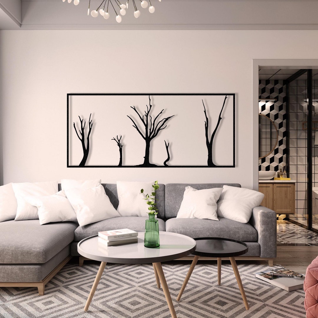 Elegant Metal Coral Tree Decor for Living Spaces