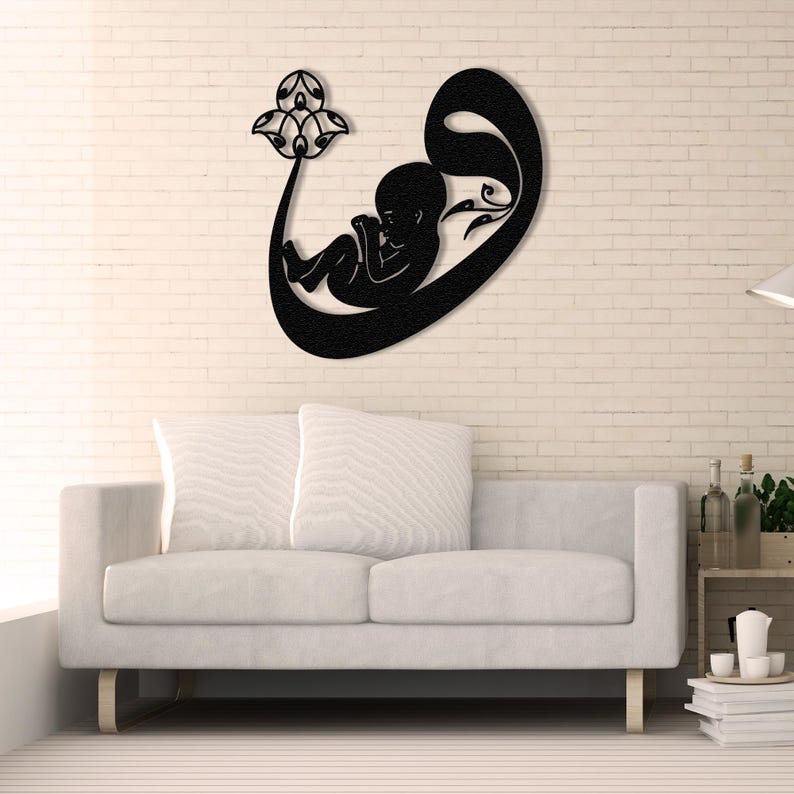Islamic Wall Art Vav Sign Islamic Wisdom Islamic Gifts Metal Art Home ...