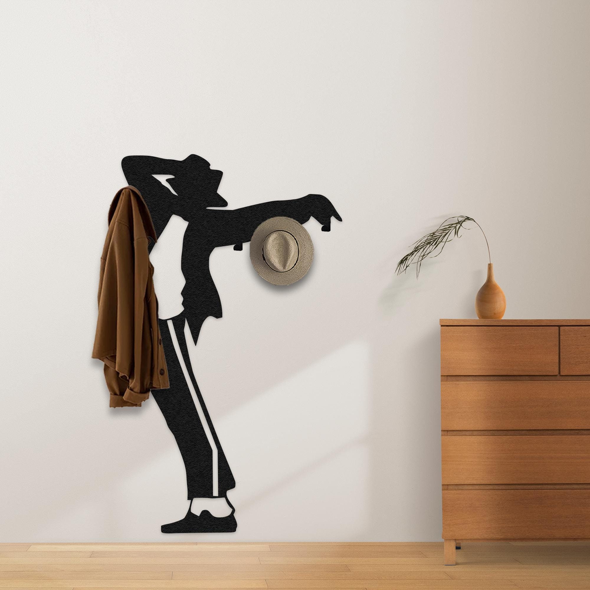 Hook Coat Rack Dancer Hook Decor Dancer Hanger Coat Hanger Extra Large Coat Racks Modern Coat Rack Metal Wall Art Metal Wall Hanger Wall