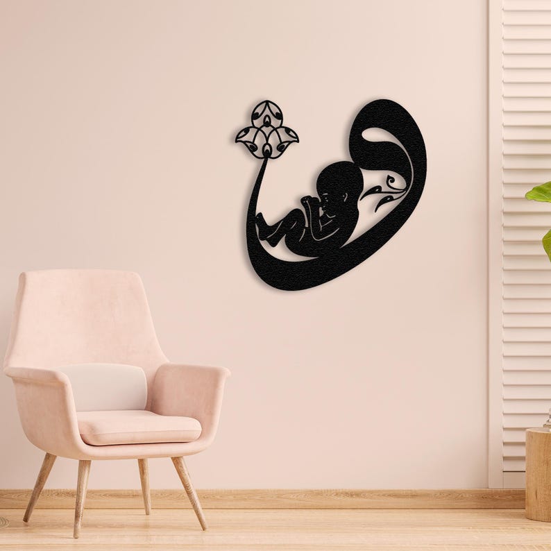 Islamic Wall Art Vav Sign Islamic Wisdom Islamic Gifts Metal Art Home ...