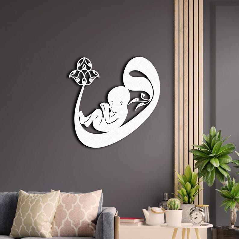 Islamic Wall Art Vav Sign Islamic Wisdom Islamic Gifts Metal Art Home ...