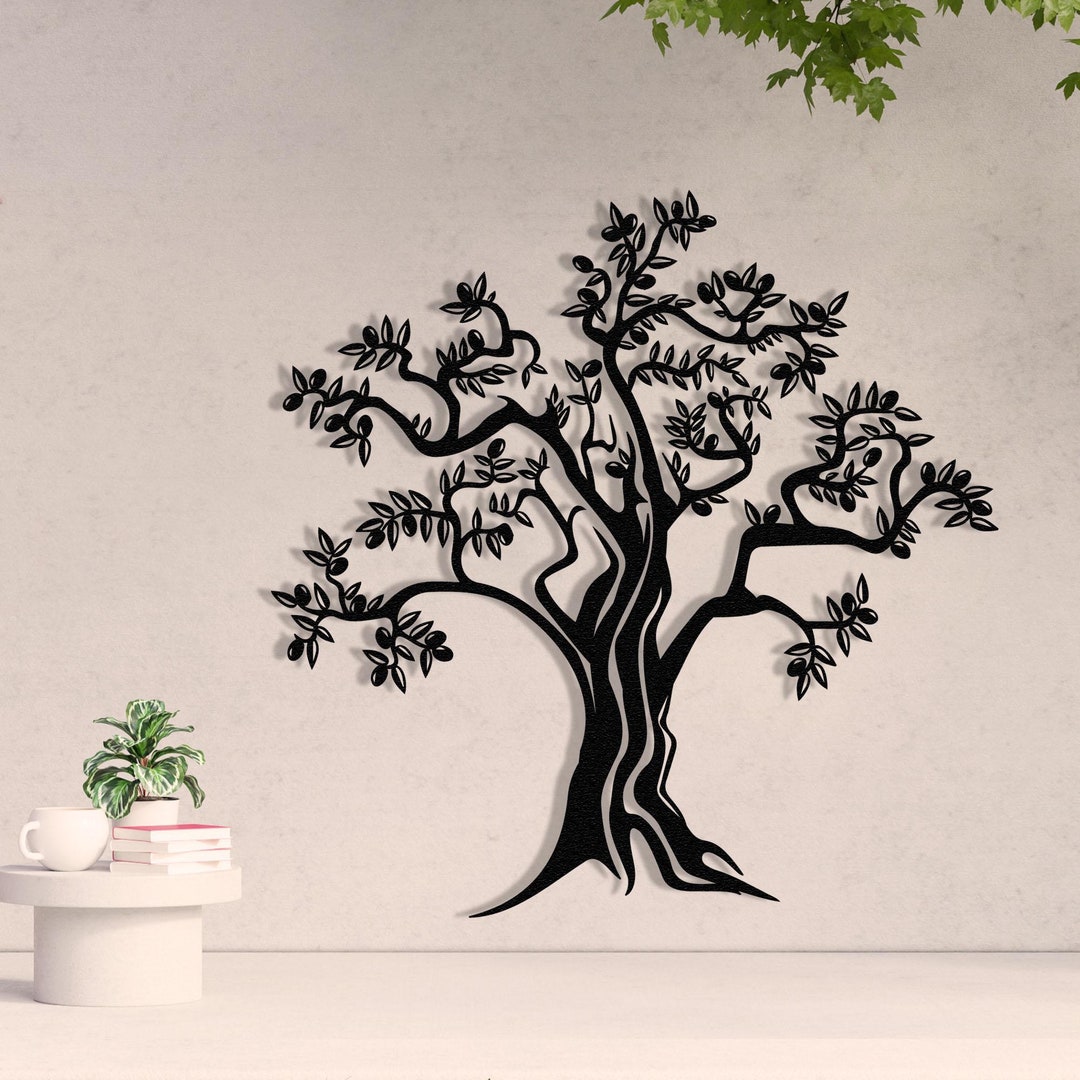 Tree Decor Metal Wall Art Tree Decor Extra Large Metal Olive Garden ...