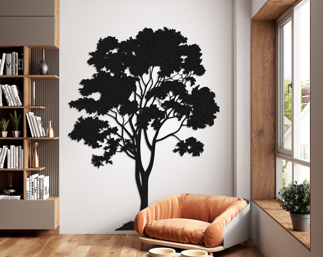 Tree Decor Metal Wall Art Tree Decor Extra Large Metal Deer Decor ...