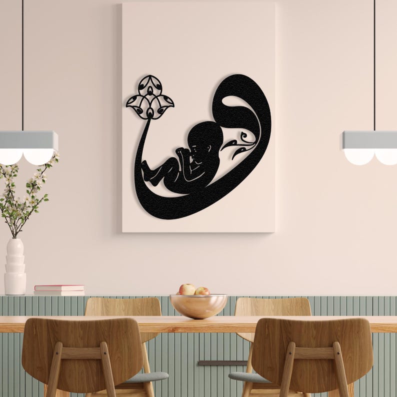 Islamic Wall Art Vav Sign Islamic Wisdom Islamic Gifts Metal Art Home ...