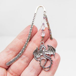 Dragon Crystal Shepherds Hook Bookmark ~ Free Shipping!