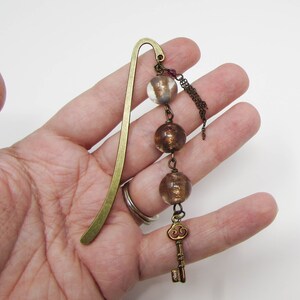 Boho Beaded Shepherds Hook Bookmark ~ Free Shipping!
