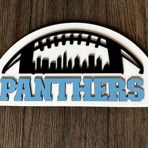 Perchero de pared Panthers de 15&quot; de largo x 7 1/4&quot; de alto. Envío nacional gratuito.