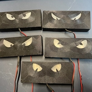 Eyes in the Bushes - DIY Halloween Project
