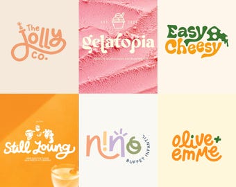 I Will Create Custom Logo Design for your Business Logo Creation Logo Design Custom For Business Professional Bold Bubbly Custom Logo Maker