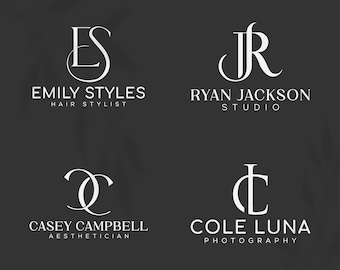 Custom Logo Design Signature Logo for you Business | Initial Logo | Photography Logo | Beauty Logo | Real Estate Logo