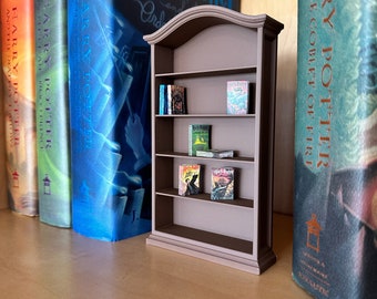 1/12 Scale Mini Bookshelf / Mini Books / Bookcase / Miniatures / Doll House Furniture
