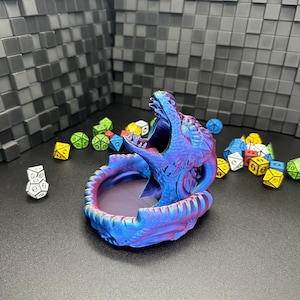 Unique Single Dragon Dice Tower for DND | Dungeons and Dragons Table Top | Fantasy Gaming Dice Roller | D&D Accessory | Dragon Tower