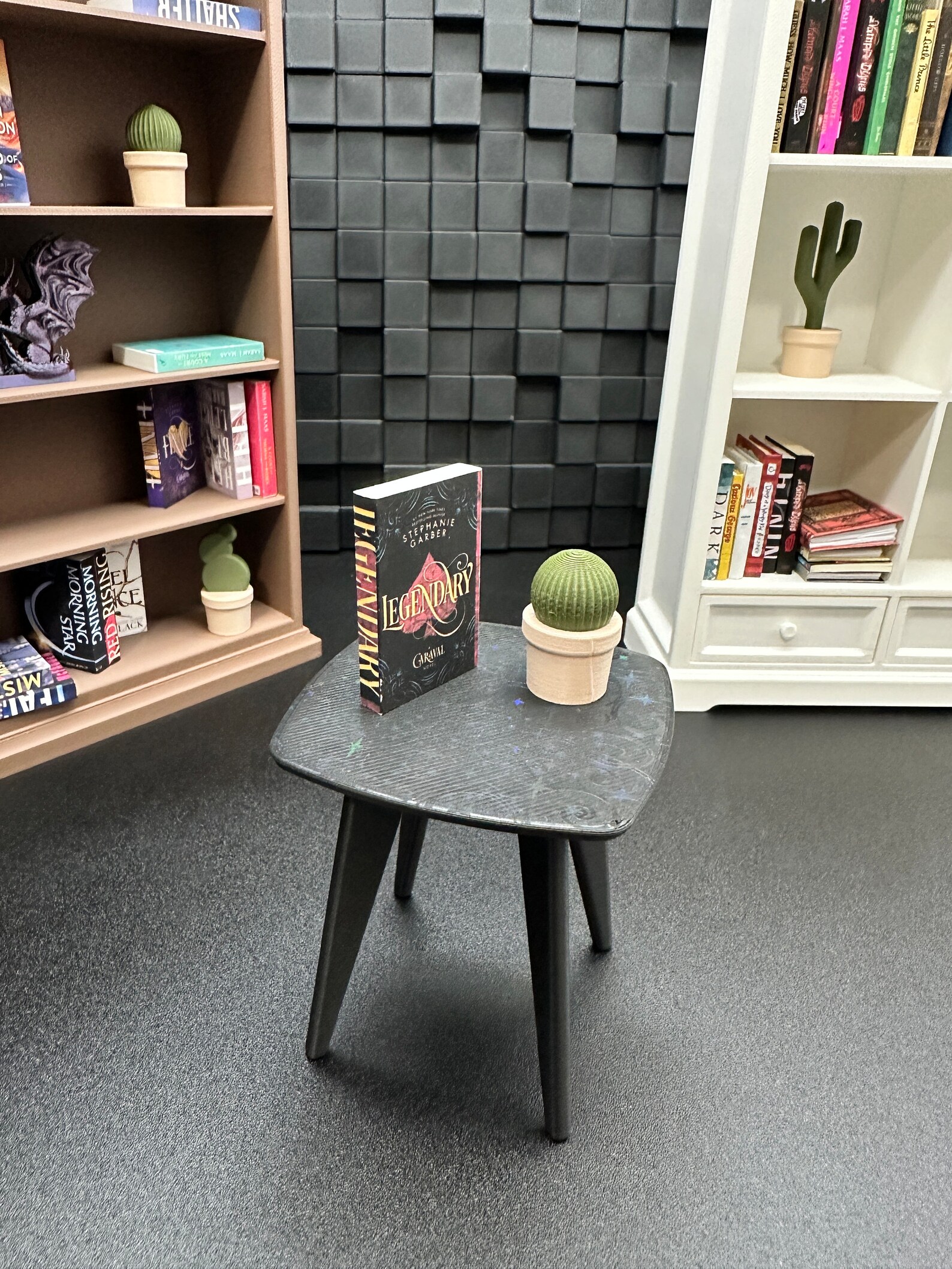 Mini End Table -1/6 Scale / Side Table / Miniature / Doll House ...