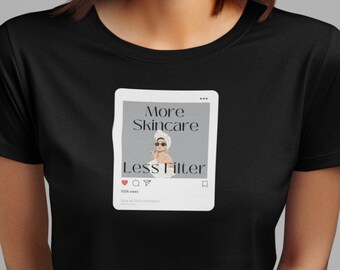 Skincare t shirt, Women's T shirt, Med Spa, Med Spa Gift, Dermatology, Women's Gift, Medical