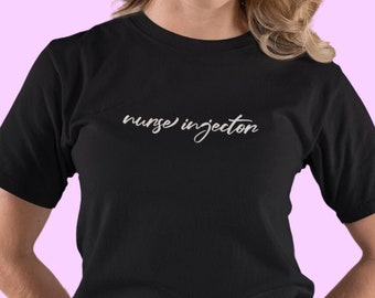Women's T Shirt, Nurse Injector, RN, Lip Boss, Med Spa Gift, Med Spa, Botox