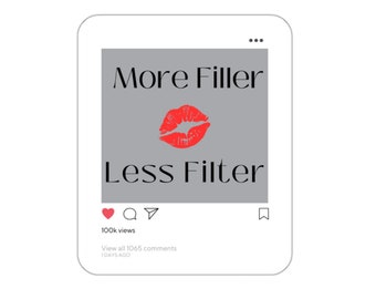 Sticker, Med Spa Gift, Med Spa Sticker, Fillers, Filters, RN, NP, Botox Nurse, Botox, Dermatology, Skincare, Lip Boss, Skin Boss