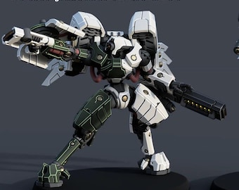 40k Tau Empire Bits XV88 Broadside Crisis Suit Torso Legs Set B01