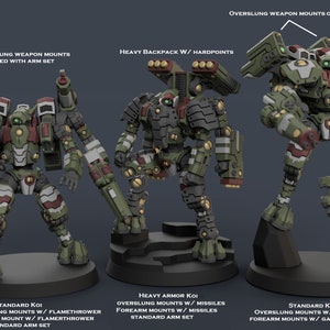 Poy&#39;Per Koi Hardsuit Squad