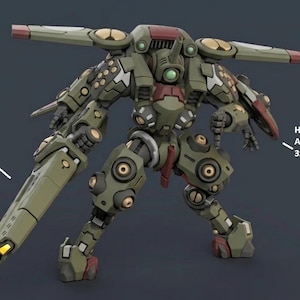 Mako - Esquadrão de Trajes Rígidos Leves Mk3 (3x)