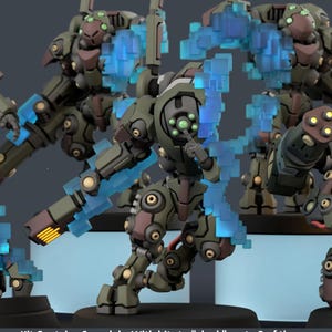 Poy'Per GhostShrimp Stealth Hardsuit Squad (6x)