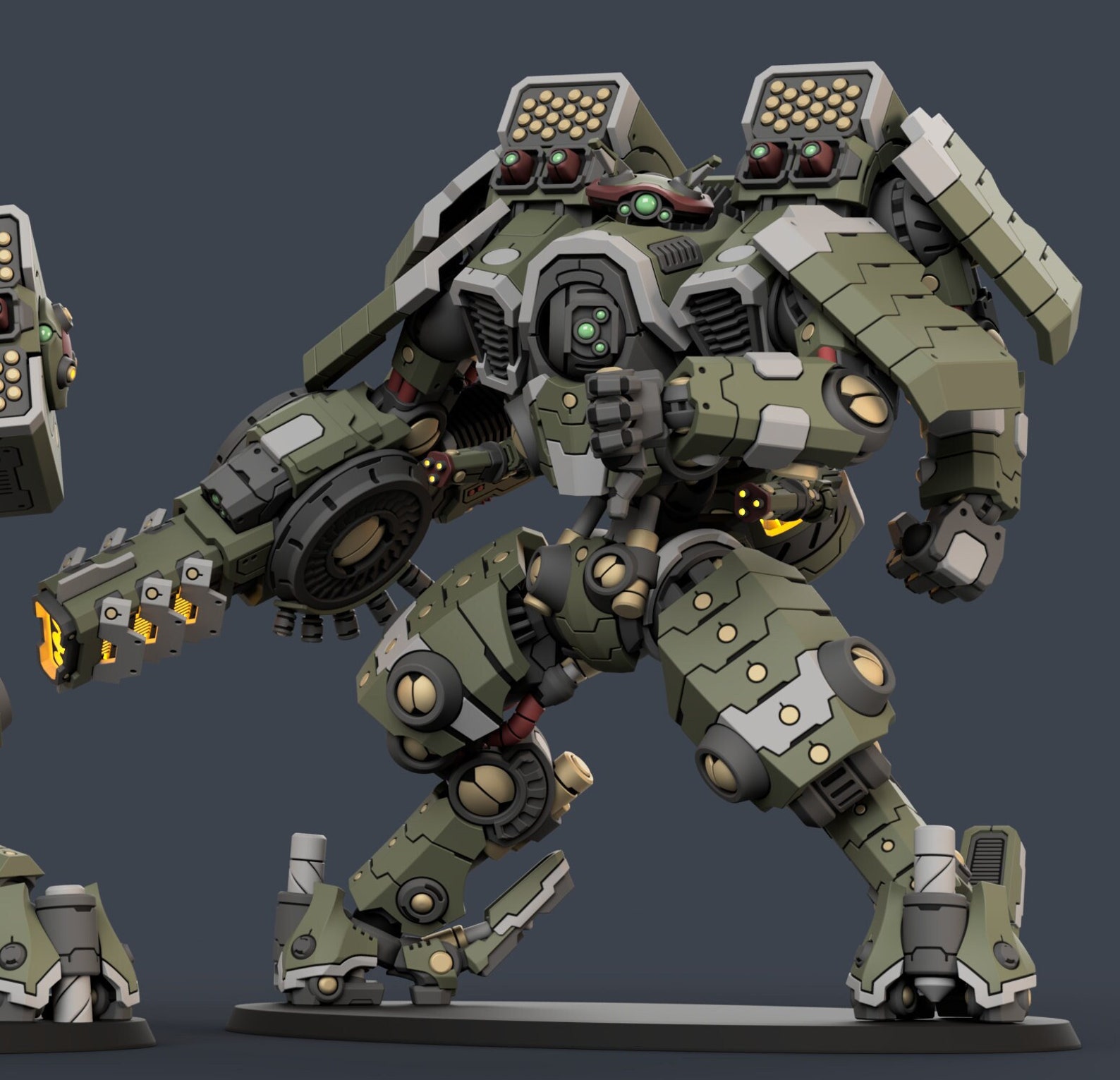 Hardsuit Tokens Orca Lancer: Titanic Hardsuit - Etsy
