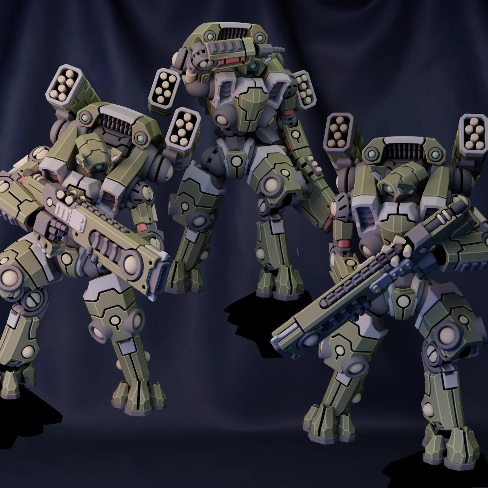 Hardsuit Tokens Shortfin Asagi - Mkii Light Hardsuit Squad (3x) - Etsy