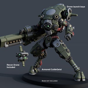 CuttleGeist Armored Hardsuit