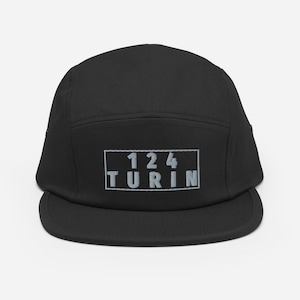 FIAT ABARTH 124 TURIN Five Panel Cap Hat