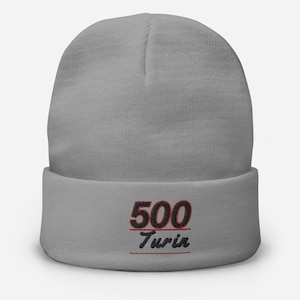 FIAT 500 TURIN CLASSIC Knit Beanie Hat