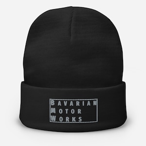 BMW Bavarian Works Knit Beanie Hat