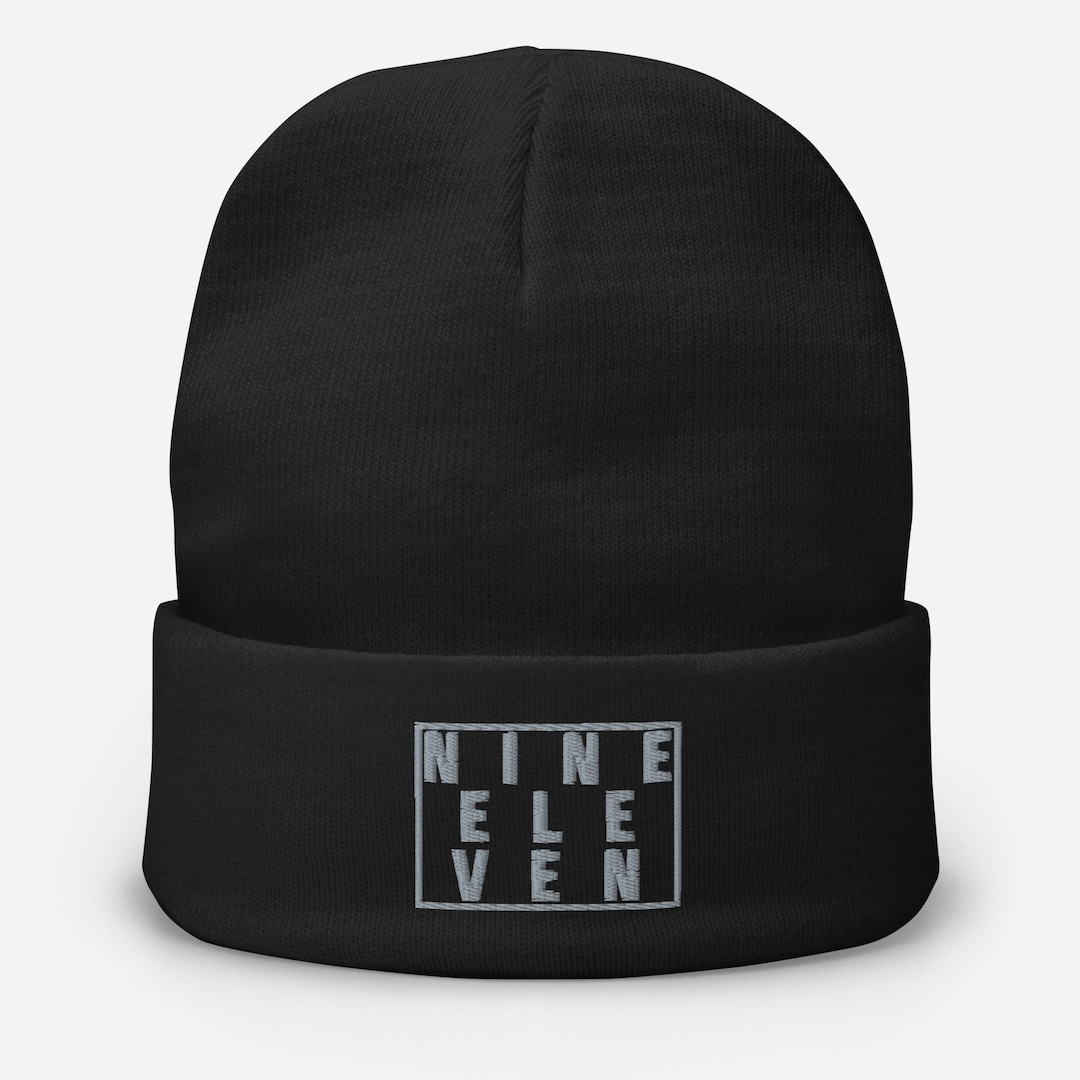 911 NINE ELEVEN Knit Beanie Hat - Etsy