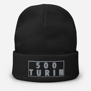 FIAT 500 TURIN Knit Beanie Hat