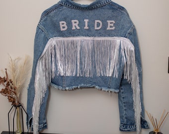 Bride Tassel Denim Jacket