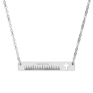 Custom Baby Heartbeat Necklace, Personalized Baby Ultrasound Necklace, Engraved New Mom Necklace Gift Custom EKG Jewelry, Memorial Keepsake