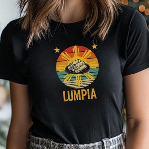 Lumpia Shirt, Filipino Food Shirt, Filipino Tee, Filipino Cuisine, Pinoy Pride, Philippines Shirt, Lumpia Lover, Philippine Flag Gift