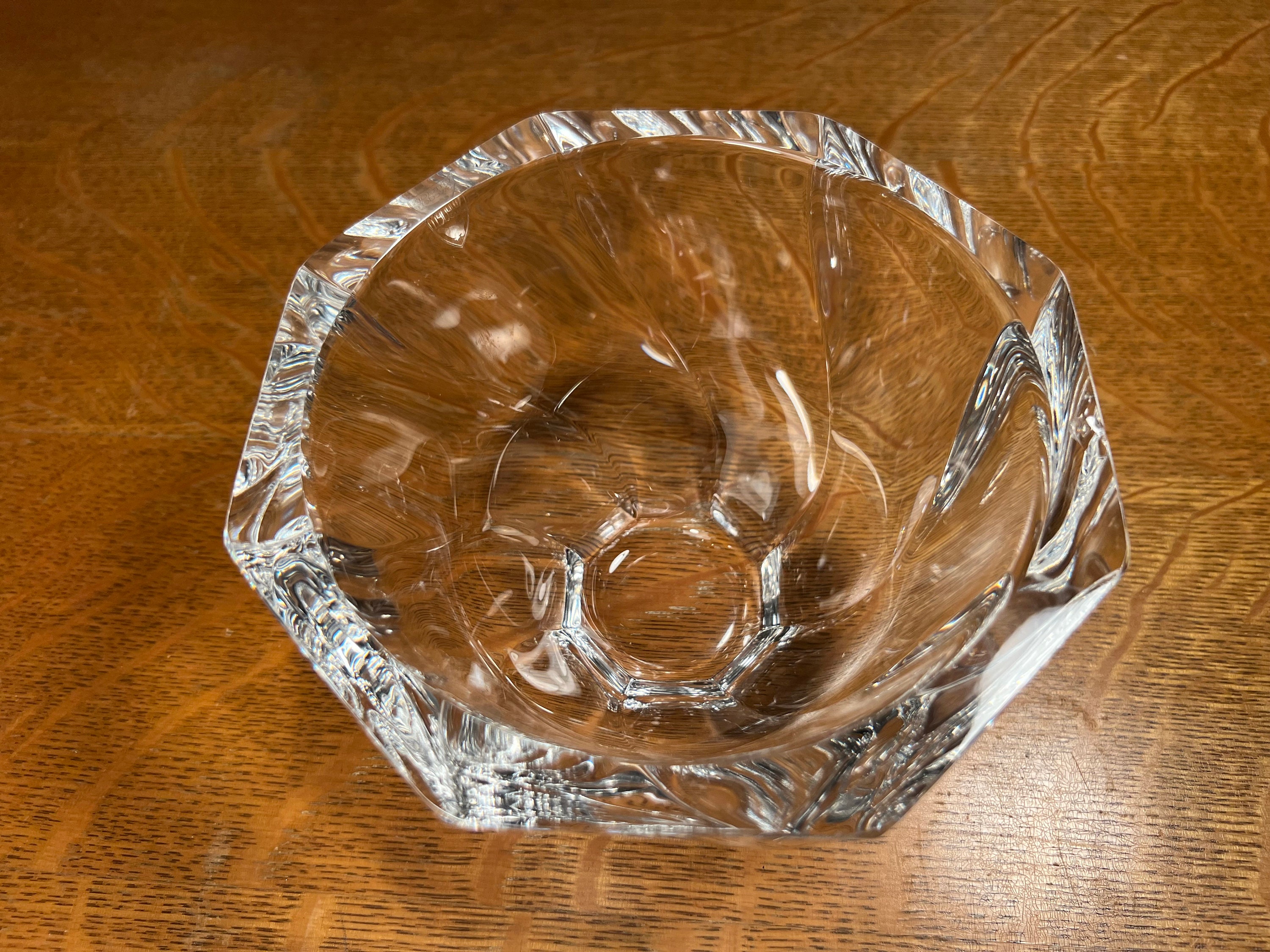 Orrefors Crystal Bowl - Etsy