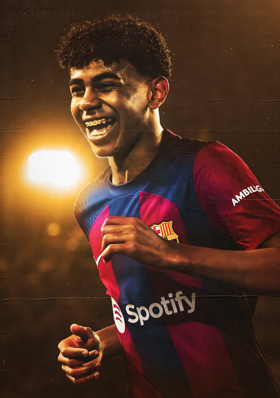 Pósters De Lamine Yamal Fcbarcelona, Fútbol Fan, Pósters, Cartel De