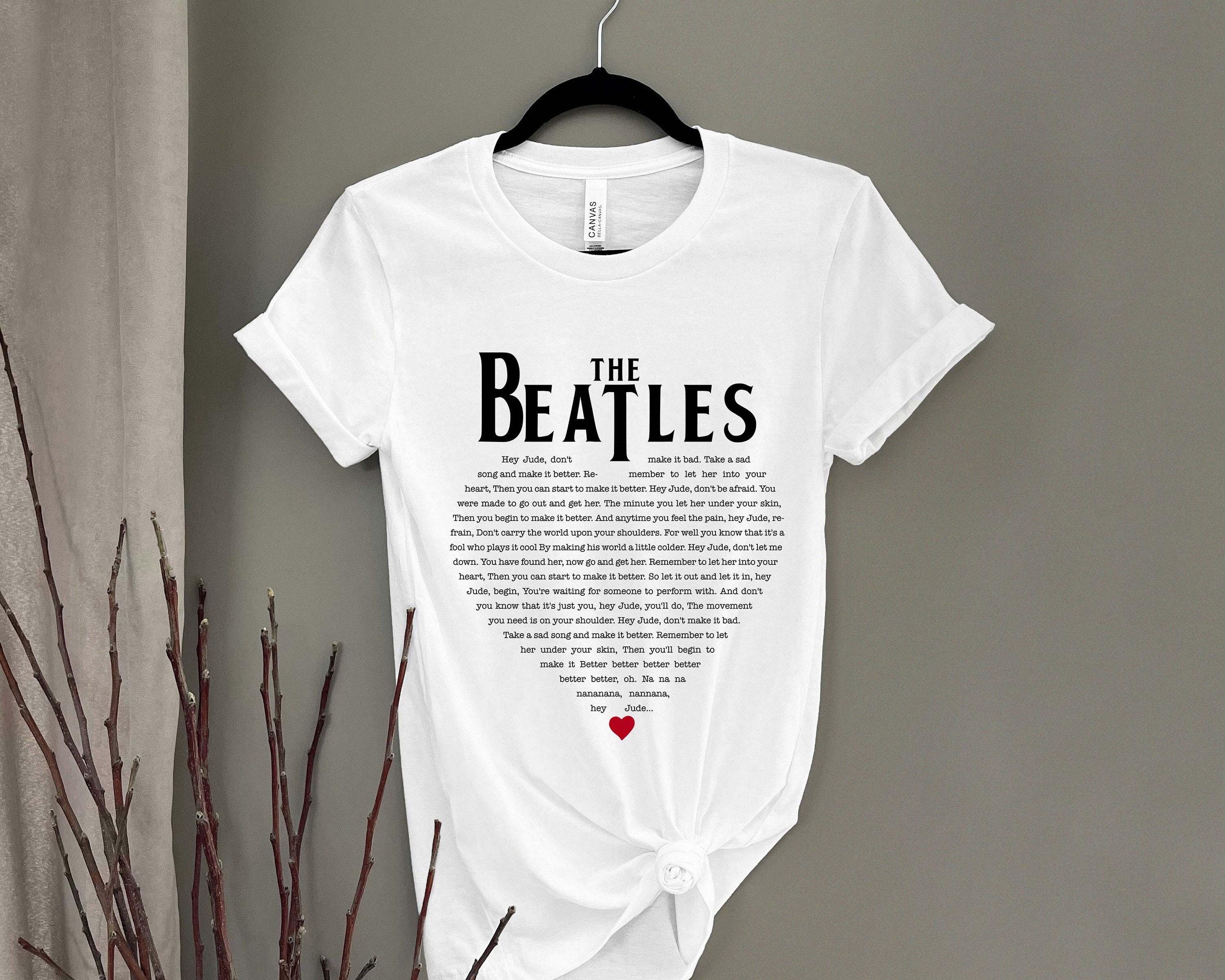 The Beatles Men's Hey Jude Revolution Short Sleeve T-Shirt - Official Licensed Tee - View #4