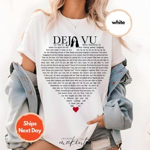 Deja Vu Lyrics Hoodie - Olivia Rodrigo Soft Casual Sweatshirt bild 16