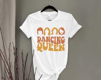 Dancing Queen Band Tee - Classic 70s Retro Style Shirt