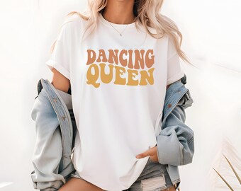Dancing Queen Shirt: Retro Music Tee - Classic Song Lyrics